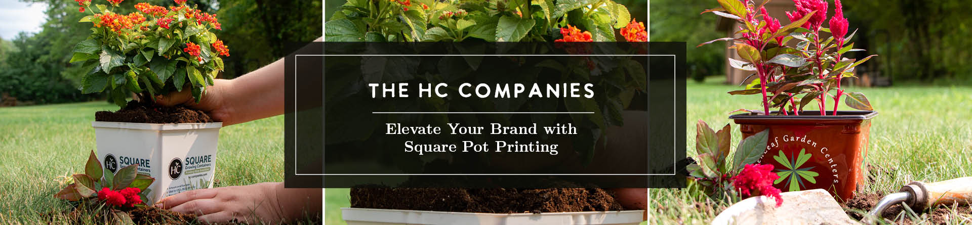 HC Square Pot Banner